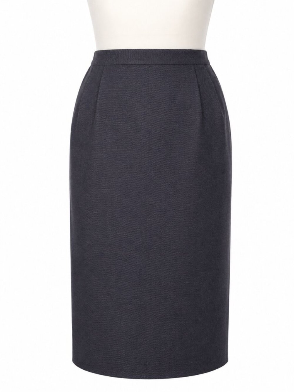 Spitalnick & Co Skirt Herringbone Midi Career Wear Lined Pockets Vintage Size 2